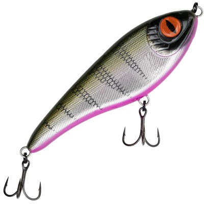 Senshu Butcher Jerk Jerkbait 13.5cm - Steel Perch - 60g - 1 Stück