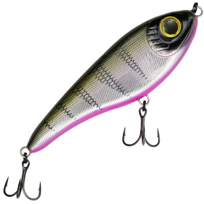 Senshu Butcher Jerk Jerkbait 6.8cm - Steel Perch - 9g - 1 Stück