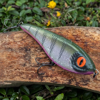 Senshu Butcher Jerk Jerkbait 10.5cm - Steel Perch - 30g - 1 Stück