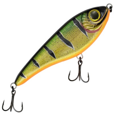 Senshu Butcher Jerk Jerkbait 6.8cm - Fire Perch - 9g - 1 Stück