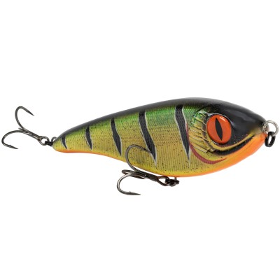 Senshu Butcher Jerk Jerkbait 6.8cm - Fire Perch - 9g - 1 Stück