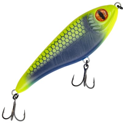 Senshu Butcher Jerk Jerkbait 10.5cm - Blue Lemon Pearl - 30g - 1 Stück