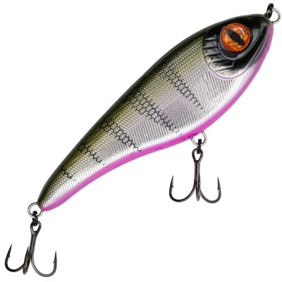 Senshu Butcher Jerk Jerkbait 10.5cm - Steel Perch - 30g - 1 Stück