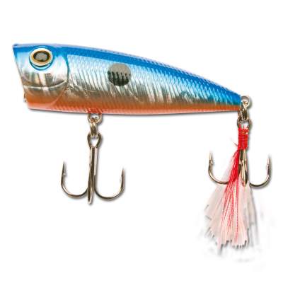 Kinetic Buggi Popper55 B/S/O 5,5cm - blue/silver/orange - 7g - 1Stück