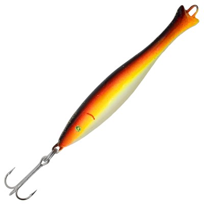 Blitz Pilker Öresund Pilker schwarz/orange/gold/silber - 420g - 1Stück