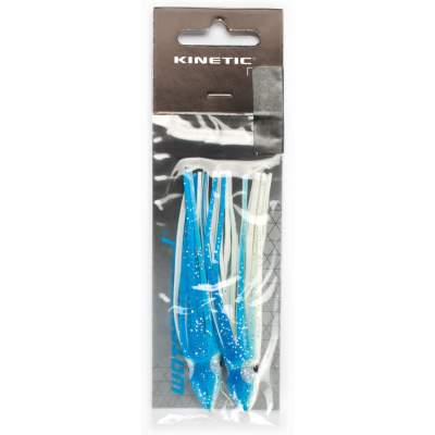 Kinetic Octopusse 8 weiß/blau 8cm - weiß/blau - 2Stück
