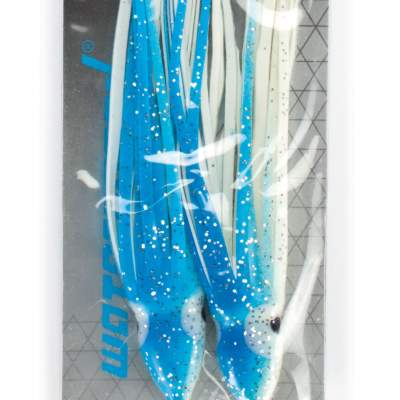 Kinetic Octopusse 8 weiß/blau 8cm - weiß/blau - 2Stück