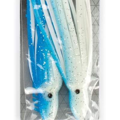 Kinetic Octopusse 12 weiß/blau 12cm - weiß/blau - 2Stück