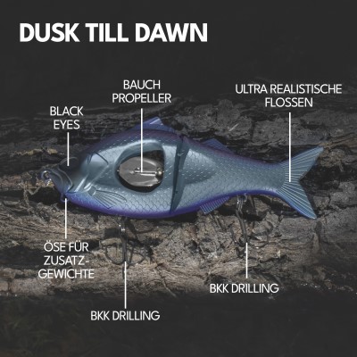 Senshu GLDR Glidebait 11,5cm - Dusk till Dawn