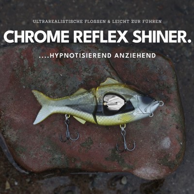 Senshu GLDR Glidebait 13,5cm - Chrome Reflex Shiner