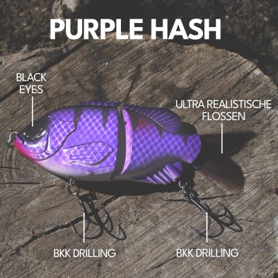 Senshu Bantarel, 15cm - Purple Hash