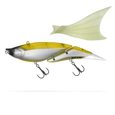 Senshu Van Gogh Swimbait 16cm - Chrome Reflex Shiner - UV Tail