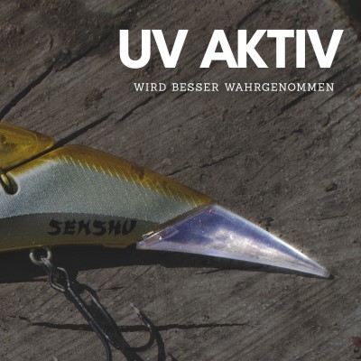 Senshu Van Gogh Swimbait, 16cm - Chrome Reflex Shiner - UV Tail