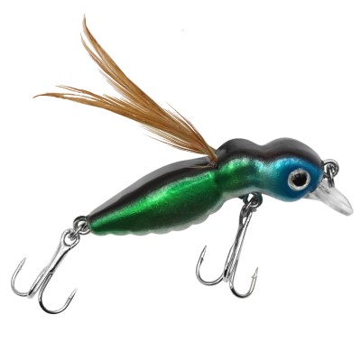 Troutlook Bee Maggot, 4,5cm - 3,4g - Treble Hook - Green