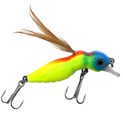 Troutlook Bee Maggot, 4,5cm - 3,4g - Treble Hook - Yellow