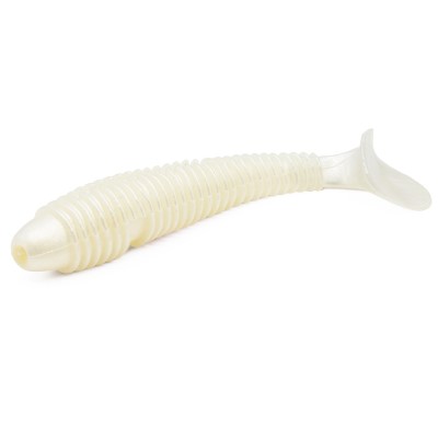 Team Deep Sea Seaworm Baby - Gummifisch White - 9,5cm - 8g - 7 Stück
