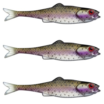 LMAB Finesse Filet, 11cm - Rainbow Trout , 3 Stück