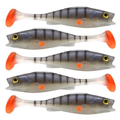 LMAB KØFI (KÖFI) Perch Shad 7cm - Ghost Perch - 3g - 5 Stück