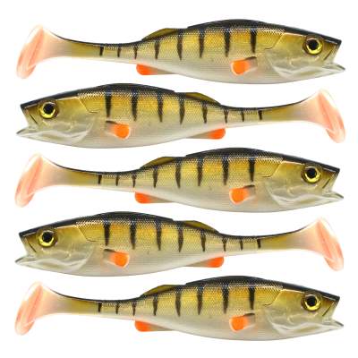 LMAB KØFI (KÖFI) Perch Shad, 7cm - Real Perch - 3g - 5 Stück