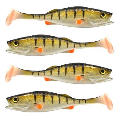 LMAB KØFI (KÖFI) Perch Shad, 11cm - Real Perch - 10g - 4 Stück