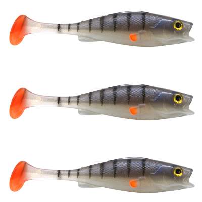 LMAB KØFI (KÖFI) Perch Shad 14cm - Ghost Perch - 24g - 3 Stück