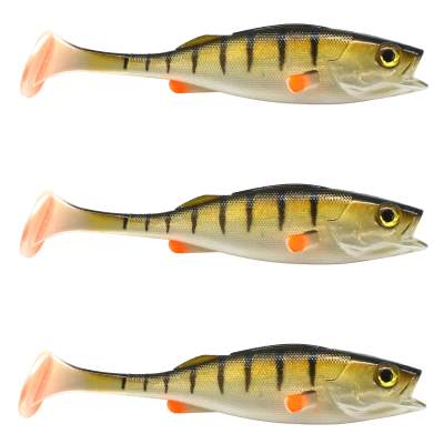 LMAB KØFI (KÖFI) Perch Shad, 14cm - Real Perch - 24g - 3 Stück