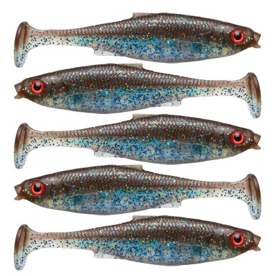 LMAB KØFI (KÖFI) Roach Shad, 7cm - Galaxy - 3g - 5 Stück