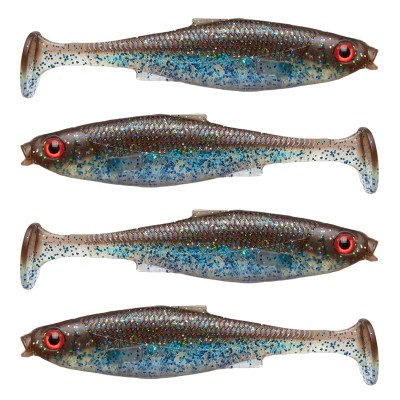 LMAB KØFI (KÖFI) Roach Shad 11cm - Galaxy - 11g - 4 Stück