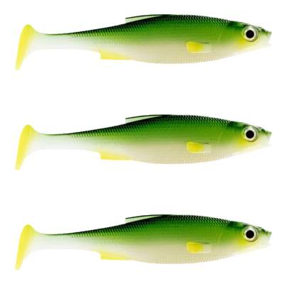 LMAB KØFI (KÖFI) Roach Shad 14cm - Green Shiner - 28g - 3 Stück