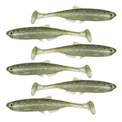 LMAB KØFI (KÖFI) Bleak Shad, 6cm - Champagne - 1g - 6 Stück