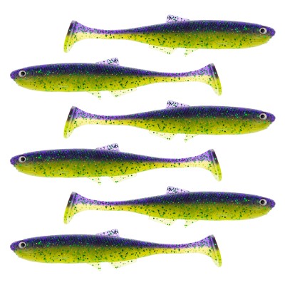 LMAB KØFI (KÖFI) Bleak Shad, 6cm - Purple Rave - 1g - 6 Stück