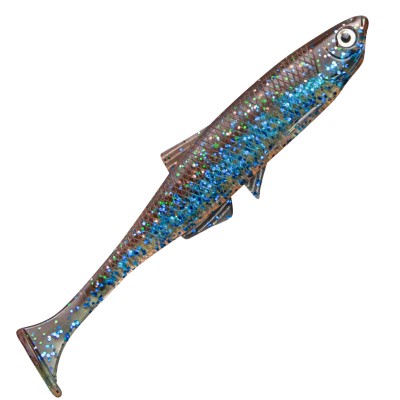 LMAB KØFI (KÖFI) Bleak Shad Gummifische 6cm - Galaxy - 1g - 6 Stück