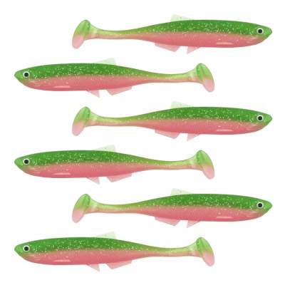 LMAB KØFI (KÖFI) Bleak Shad 6cm - Electric Chicken - 1g - 6 Stück