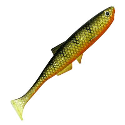 LMAB KØFI (KÖFI) Bleak Shad Gummifische 9cm - Natural Perch - 4g - 5 Stück