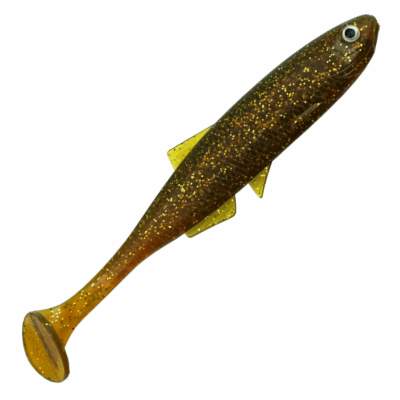 LMAB KØFI (KÖFI) Bleak Shad 6cm - Motoroil - 1g - 6 Stück