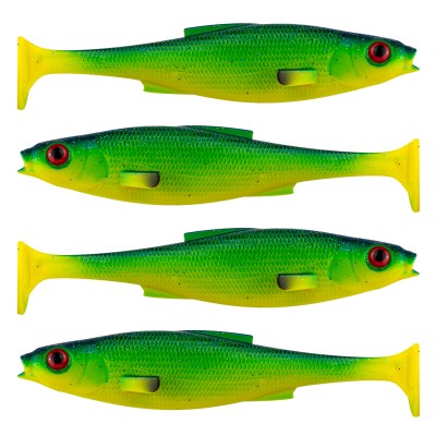 LMAB KØFI (KÖFI) Roach Shad, 11cm - Mahi Mahi - 11g - 4 Stück