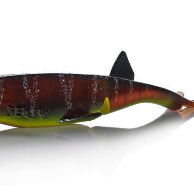 Senshu Pelaga Shad Vertikalköder 16cm - Sunshine Brown - 13g - 2 Stück