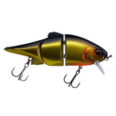 Illex Swing Mikey 115 - Swimbait - 11,5cm - Black & Gold - 28,5g - Gr.4 - 1Stück