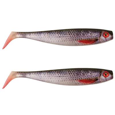 Fox Rage Pro Shad, 14cm - Super Natural Roach - 2Stück