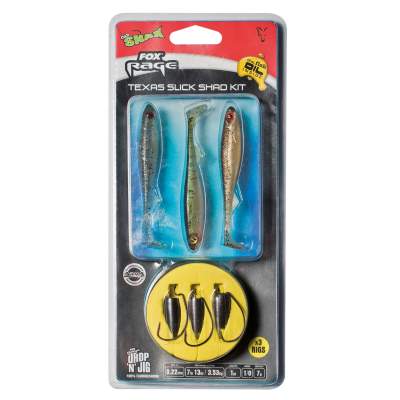 Fox Rage Texas Slick Shad Kit