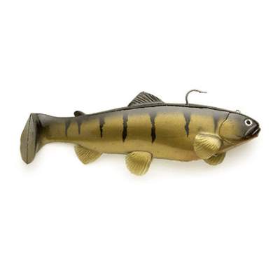 Castaic Swim Bait Forelle 10 Inch Yellow Perch, - 26cm - Yellow Perch - 180g