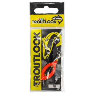 Troutlook Spinner - Forellenköder 4g - Red