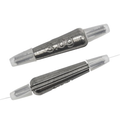 Troutlook QC - Tungsten Sinker - Gewicht 3g - 3 Stück