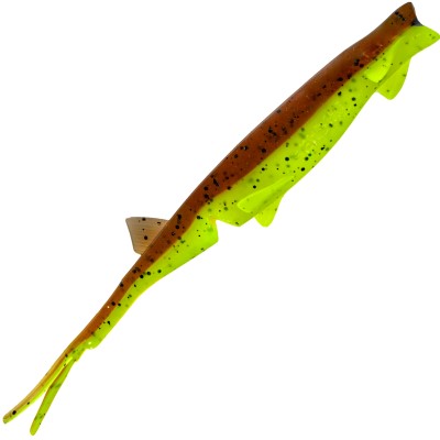 Senshu Pelaga Shad Vertikalköder 24cm - Green Pumpkin/Chartreuse - 46g - 1 Stück