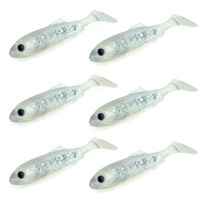 Molix Real Thing Shad, 7,00cm - Ghost Silver Flake