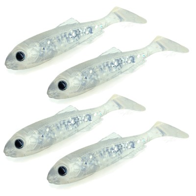 Molix Real Thing Shad, 11,40cm - Ghost Silver Flake