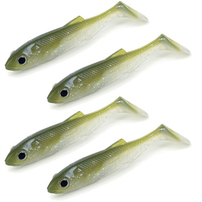 Molix Real Thing Shad Gummifisch 11,40cm - Olive Shad