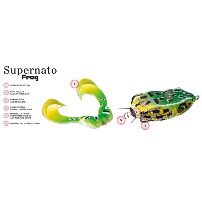 Molix Supernato Frog, 11,5cm - Snakehead