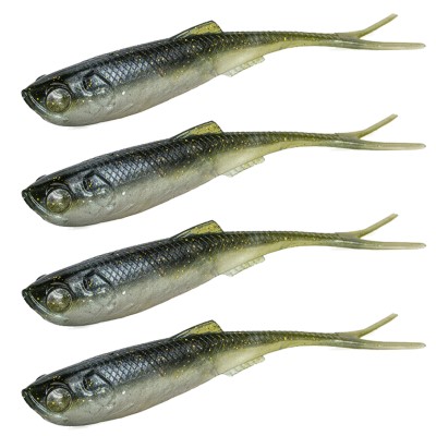 Molix RT Fork Flex - V-Tail 15,25cm - Watermelon Silver Shad