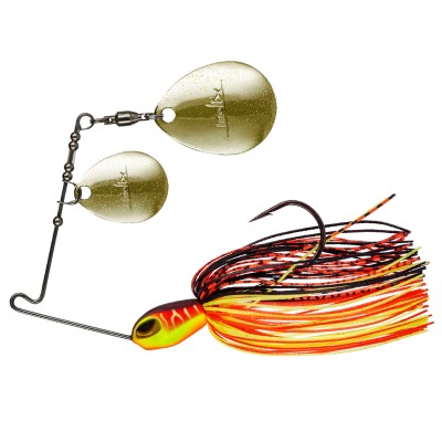 Molix FS Spinnerbait Double Colorado Finesse Spinnerbait 9g - Hot Craw